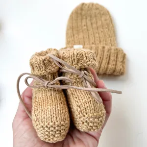 Booties and Beanie Set