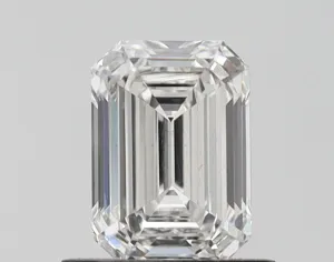 1.06 carat F-VS2 Emerald Cut Lab Grown Diamond