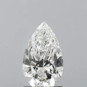 1.38 carat F-VS1 Pear Cut Lab Grown Diamond