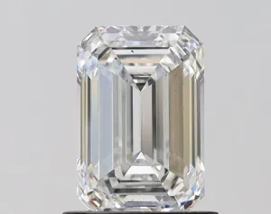 1.57 carat F-VS2 Emerald Cut Lab Grown Diamond