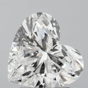 1.97 carat E-VVS2 Heart Cut Lab Grown Diamond