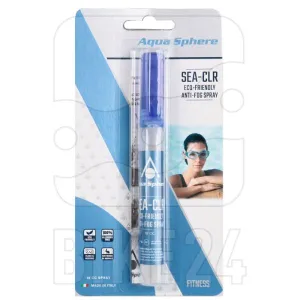 Aqua Sphere Eco-Friendly Sea-Clear Anti-Fog Spray (10cc) - Perfect for Swim Goggles & Masks