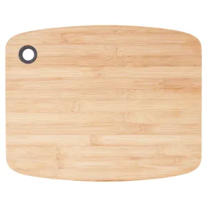 Bamboo Large Cutting Board with Silicone Grip