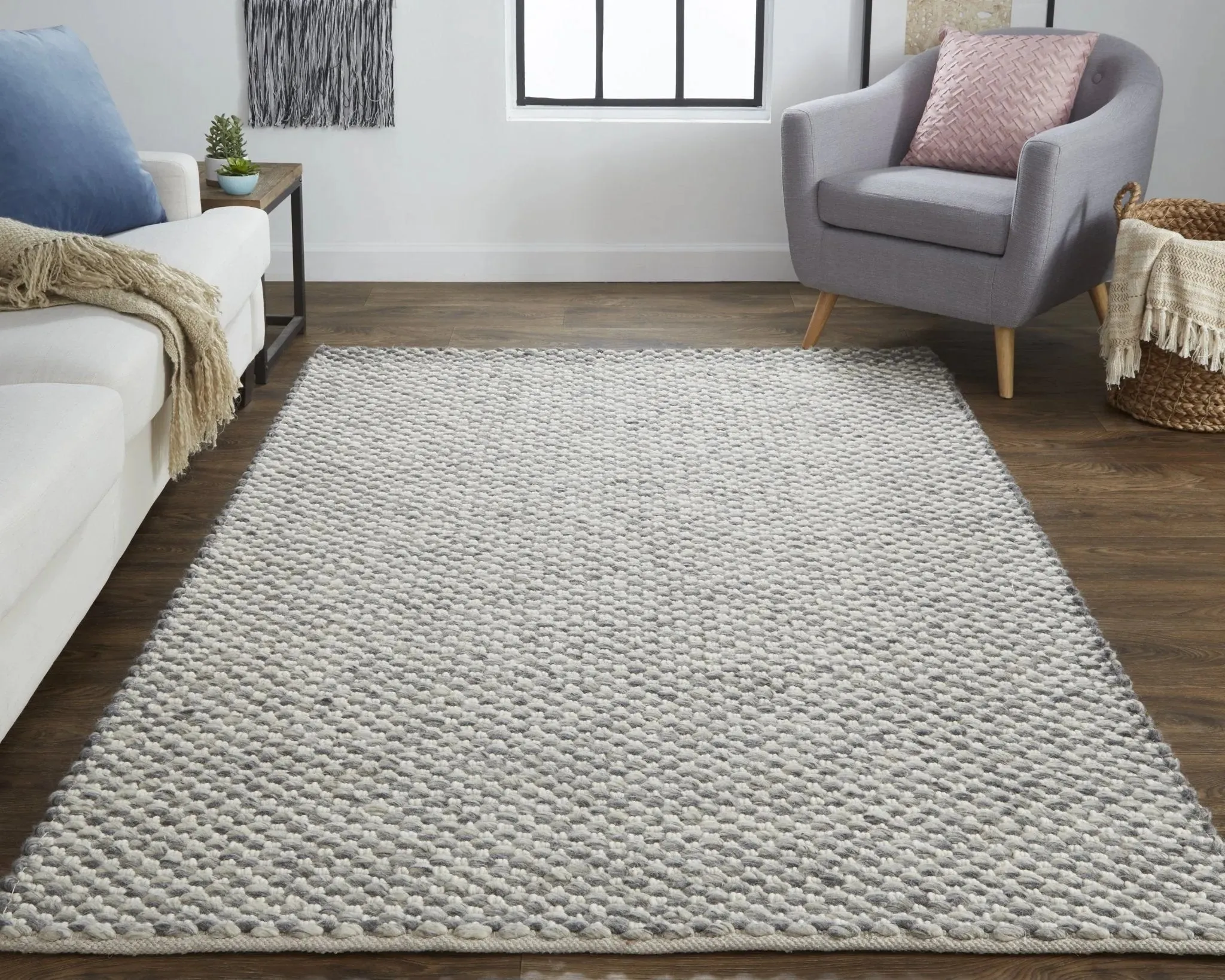 Berkeley 6790812F Gray/Ivory Rug