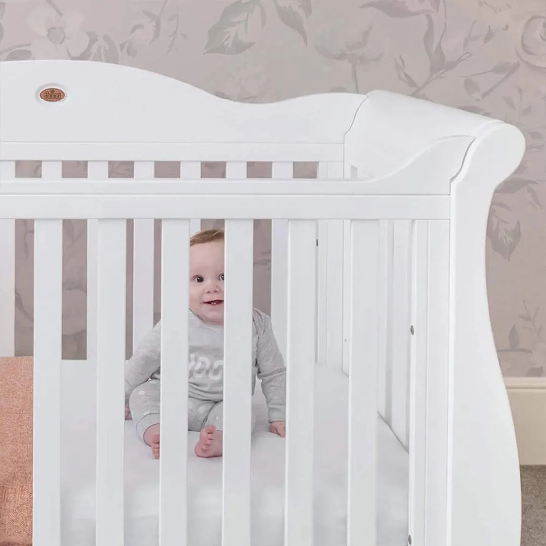 Boori Sleigh Royale Cot Bed - White