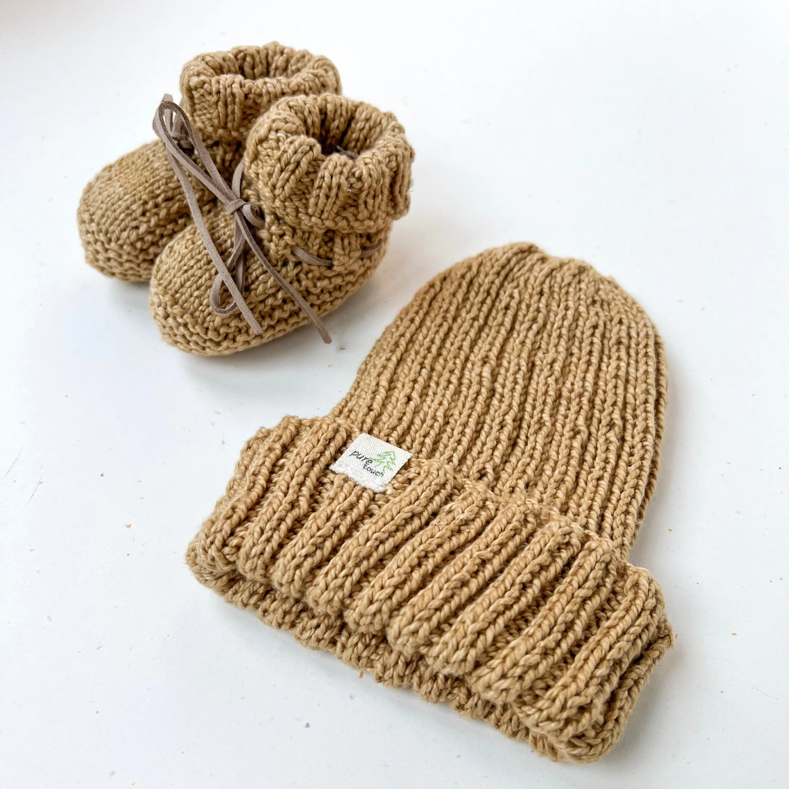 Booties and Beanie Set