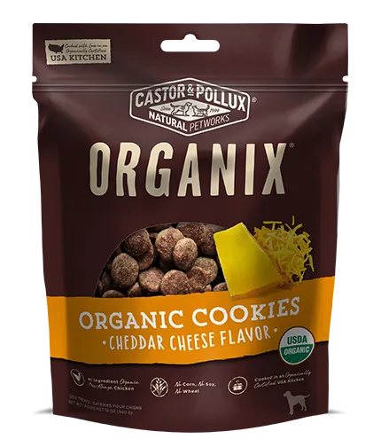 Castor and Pollux Organix Cheddar Dog Treats