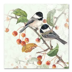 Chickadees Paper Luncheon Napkins