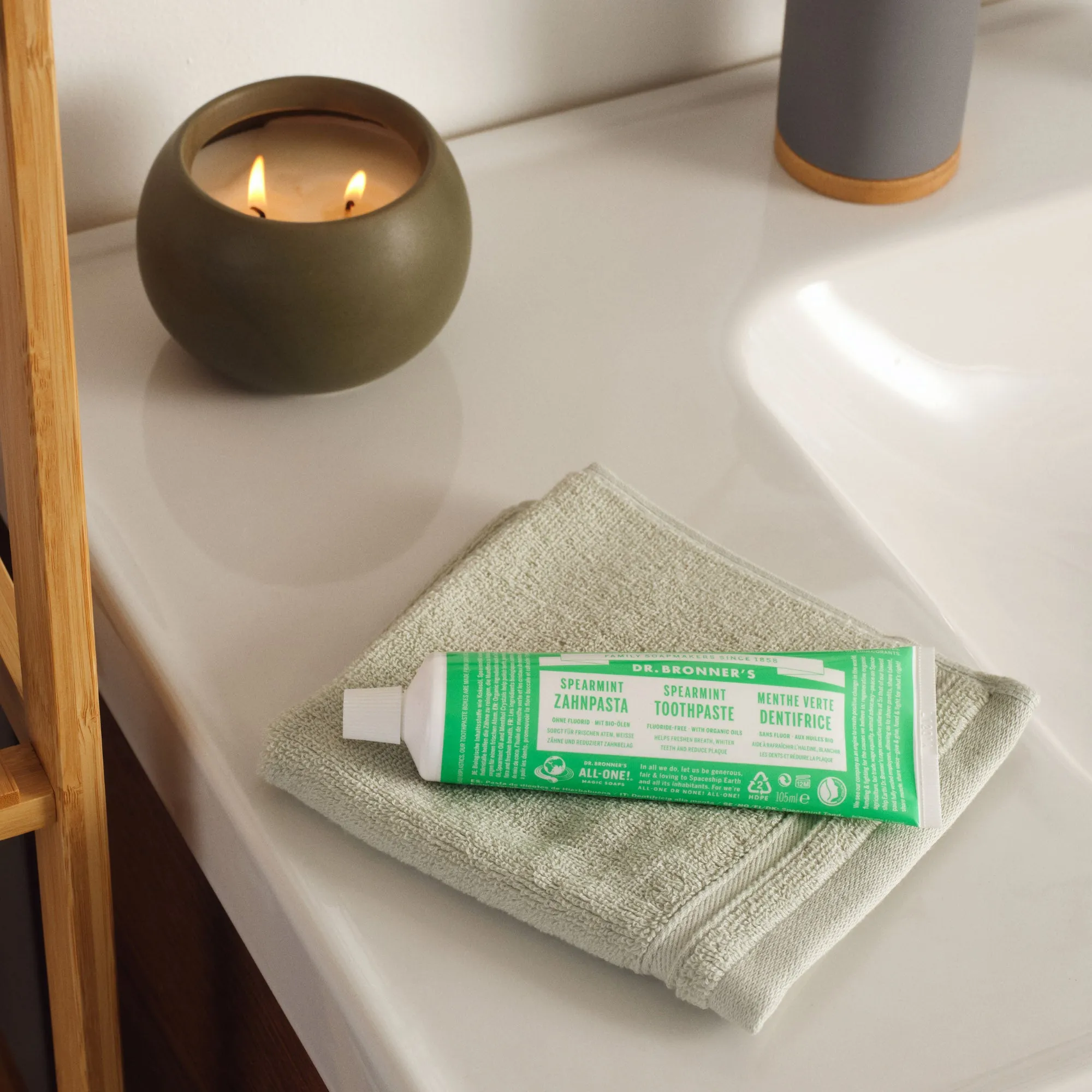 Dr. Bronner's Spearmint Toothpaste 105ml