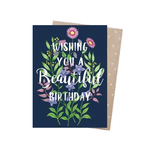 Earth Greetings Birthday Eco Greeting Card