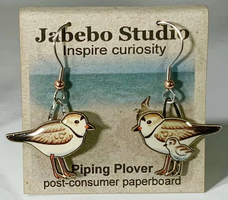 Eco-Friendly Bird Earrings by Jabebo Studio