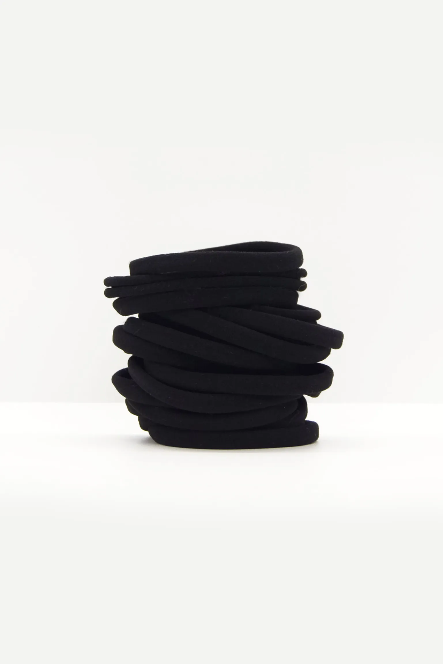 Eco-Friendly Nylon Elastics 20pc - Black