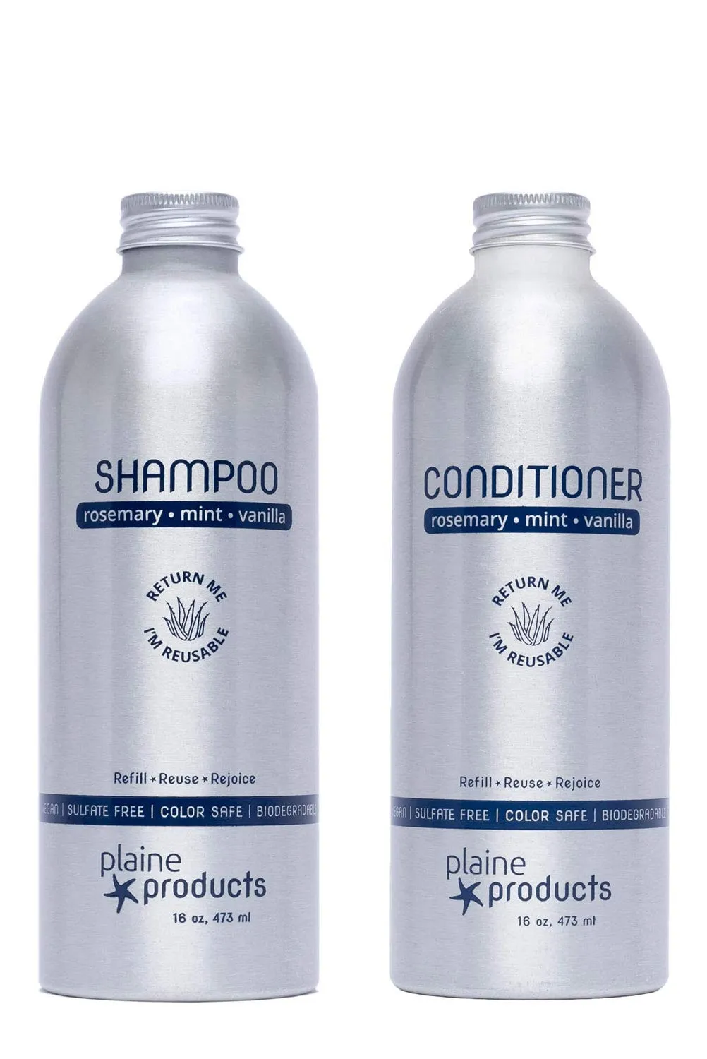 Eco-Friendly Shampoo and Conditioner