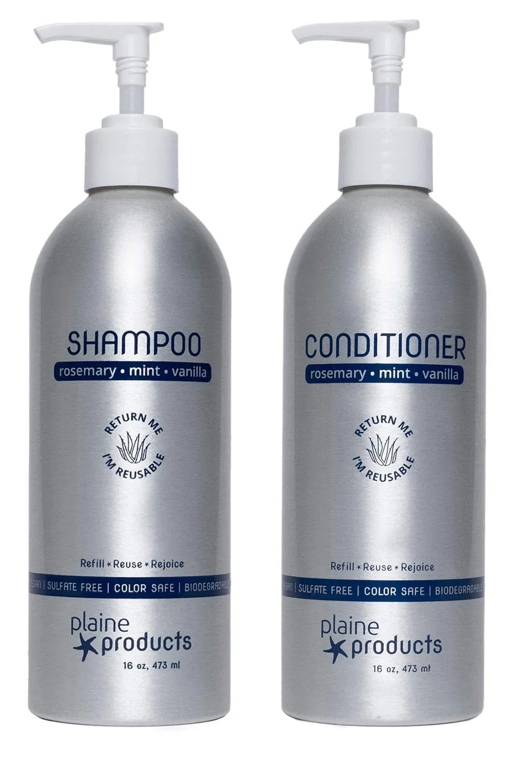 Eco-Friendly Shampoo and Conditioner