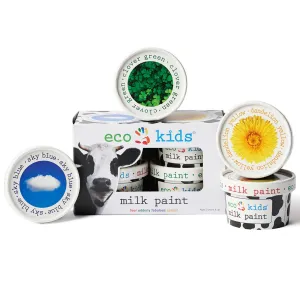 Eco Kids Milk Paint Set - Made in USA