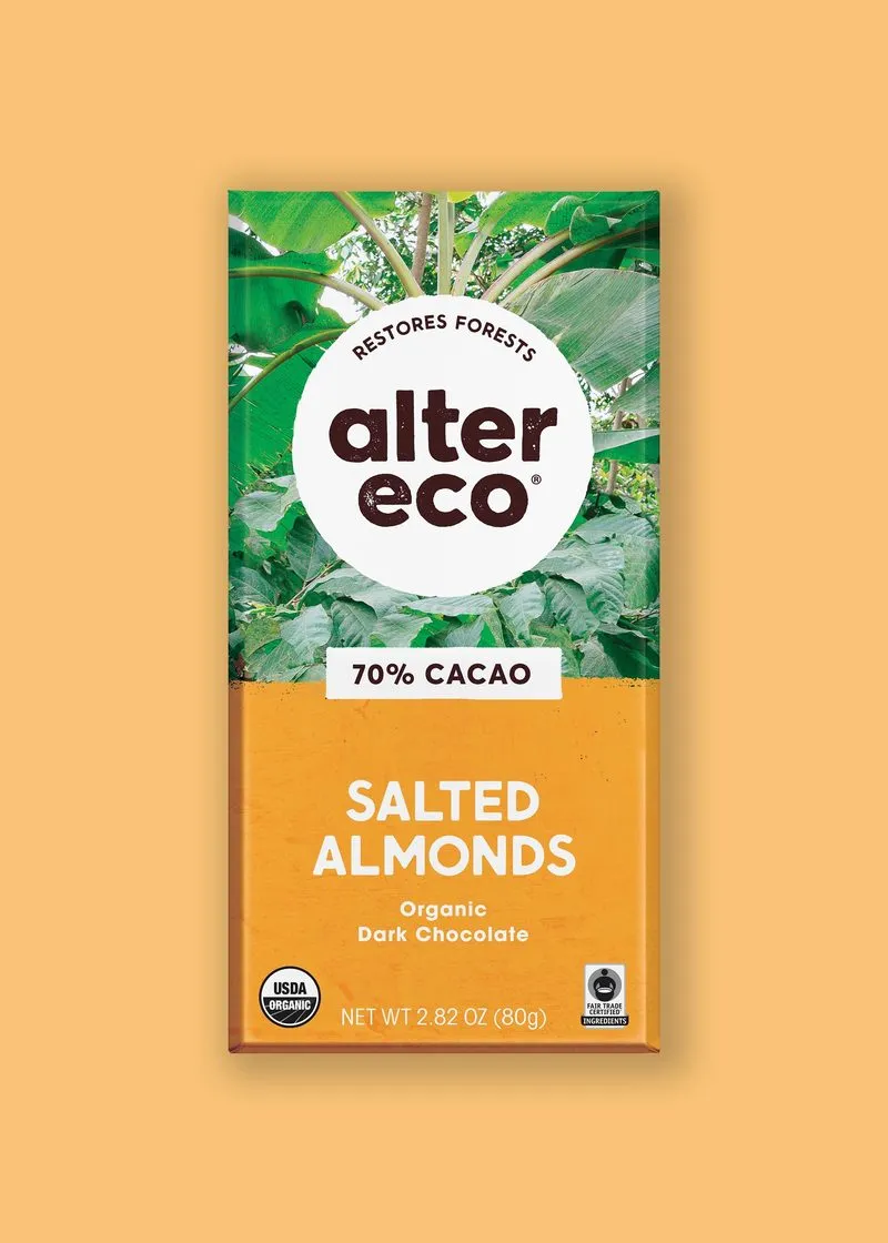 Fairtrade Ethical Organic Alter Eco Chocolate Bars