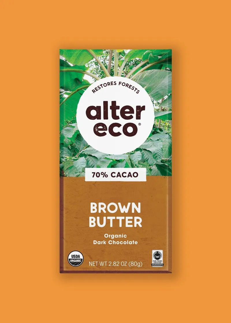 Fairtrade Ethical Organic Alter Eco Chocolate Bars