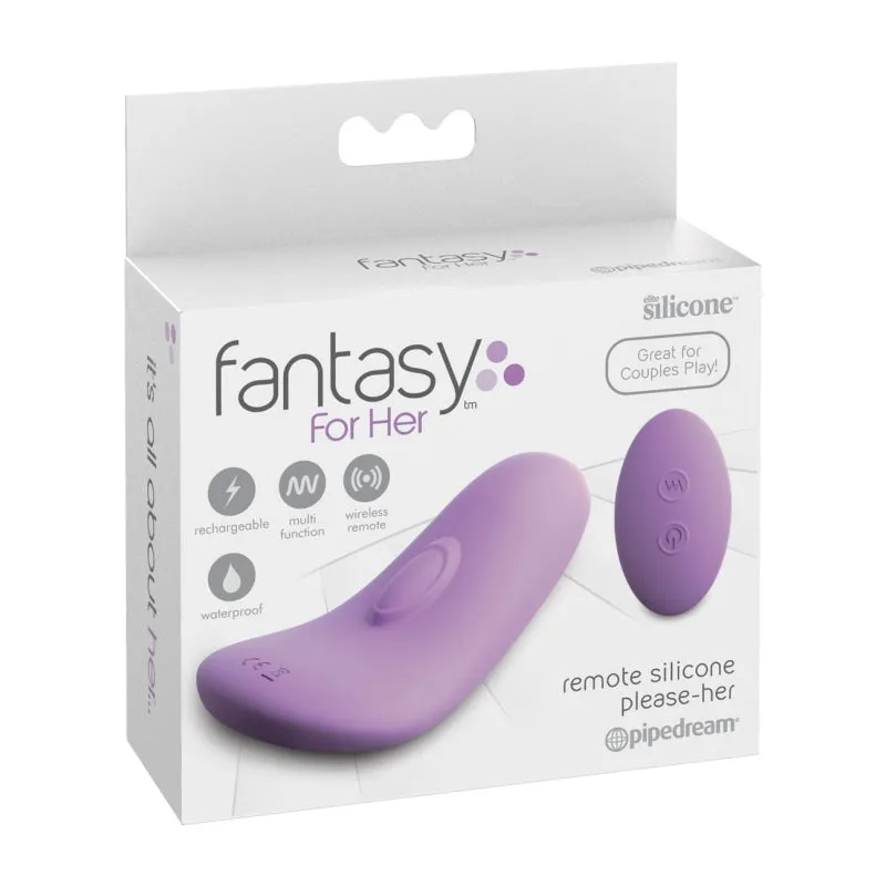 Fantasy for Her Remote Silicone Please-Her