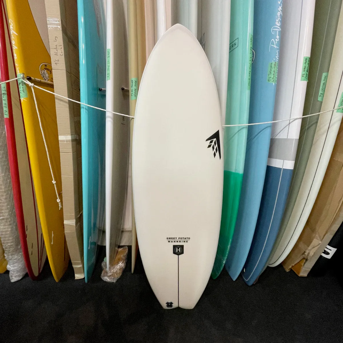 Firewire Sweet Potato White 5'4 Future Fins