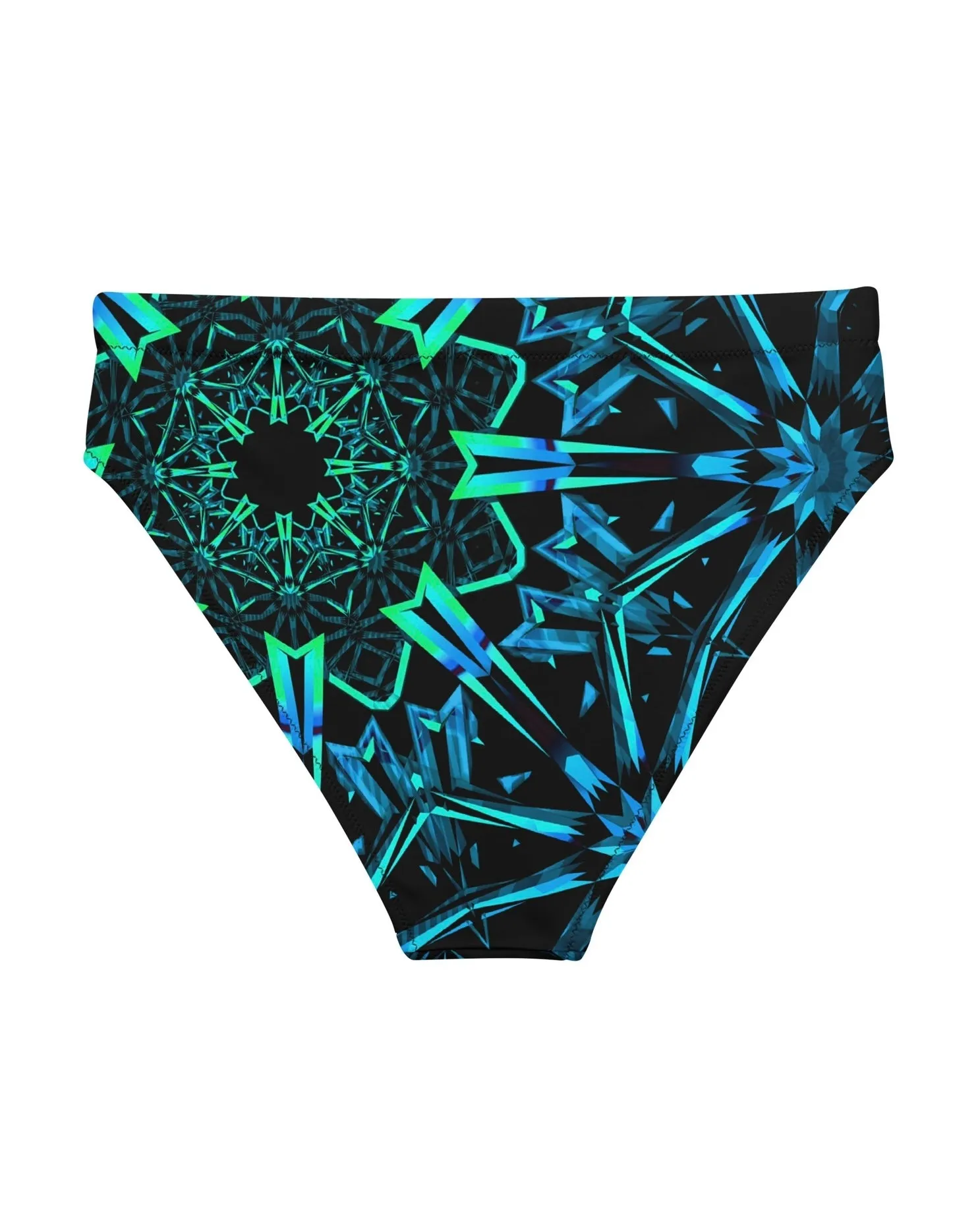 Fractals Recycled High-Waisted Bottoms