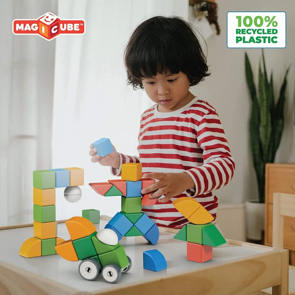 Geomag 200 MagiCube 3 Shapes Eco Starter Set 6 pcs