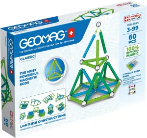 Geomag 272 CLASSIC GREEN Line - 60 pcs