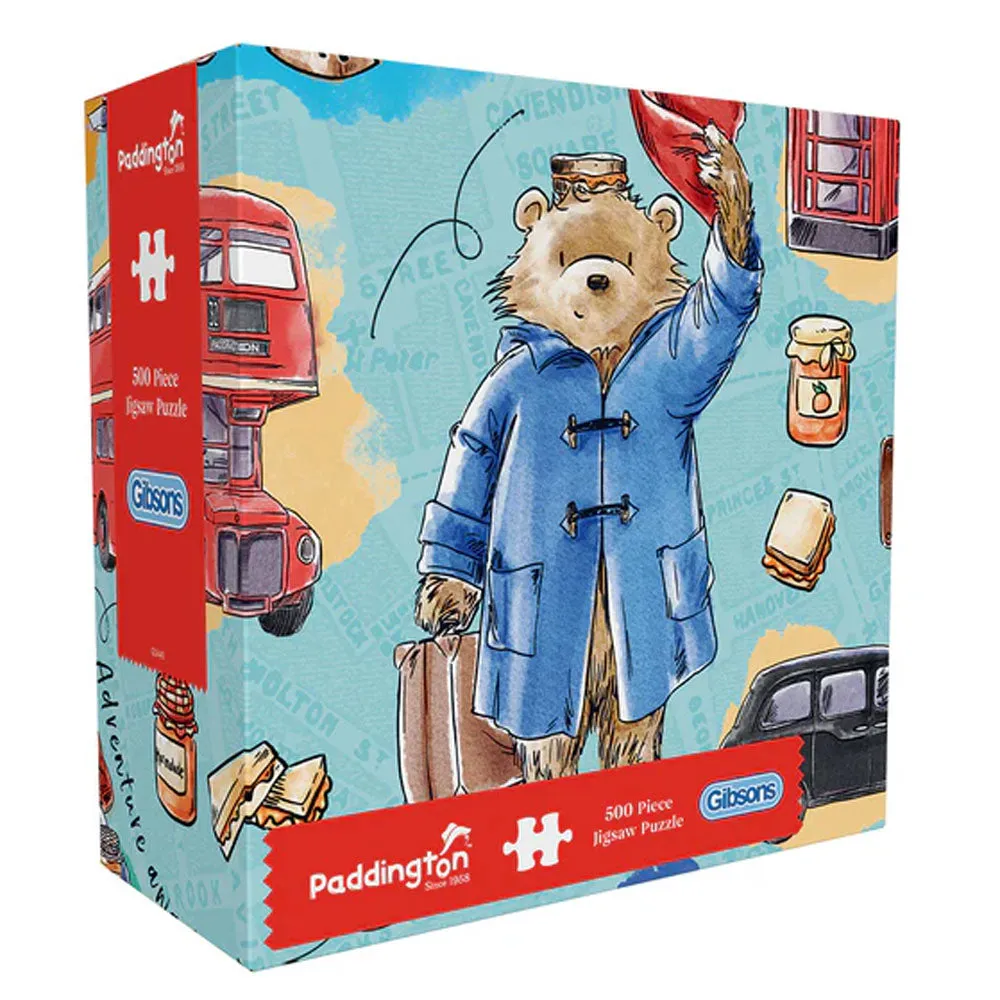 Gibsons Paddington Bear 500pc Puzzle