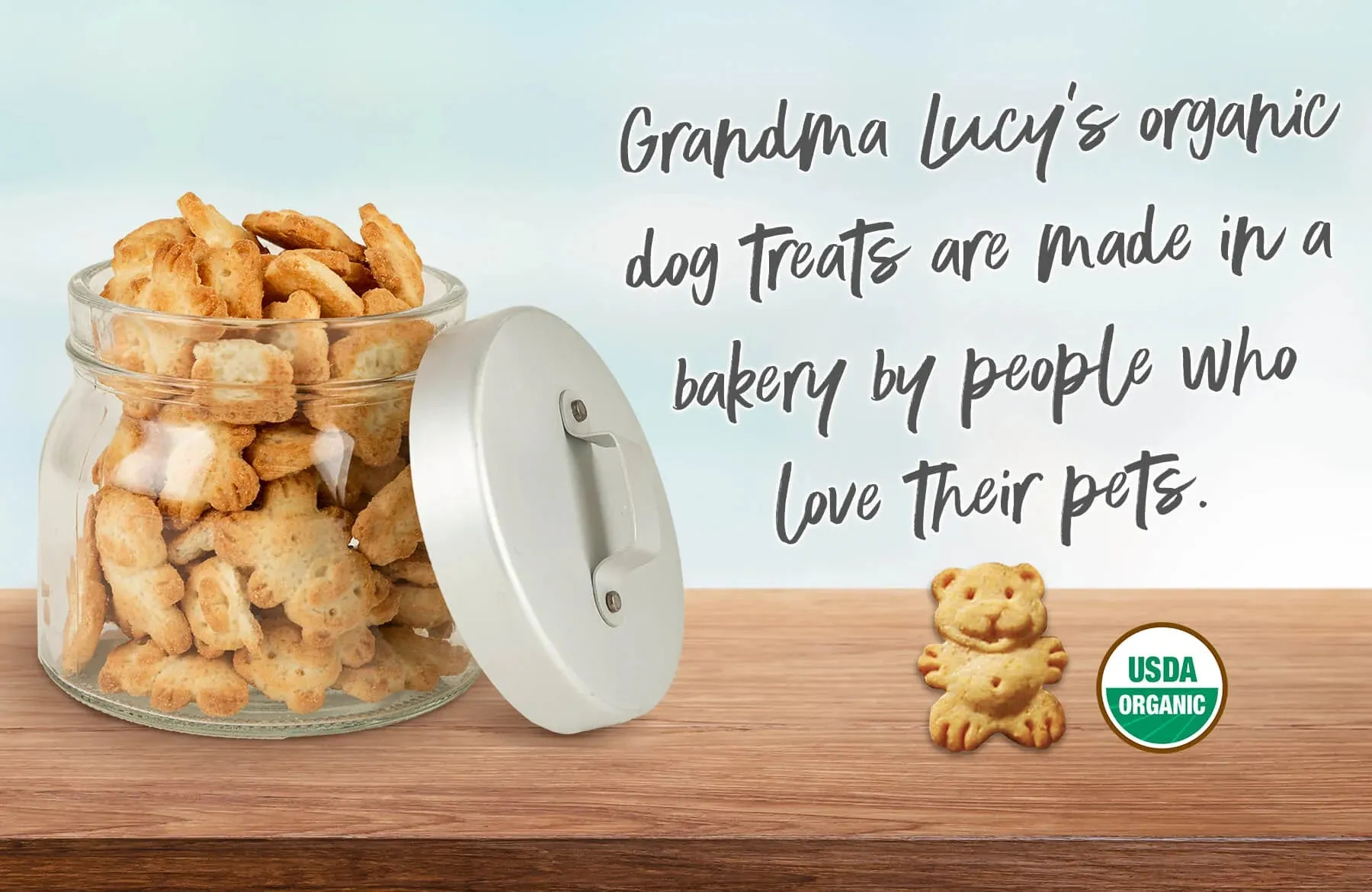 Grandma Lucy's Organic Oven Baked Dog Treats Cranberry Recipe