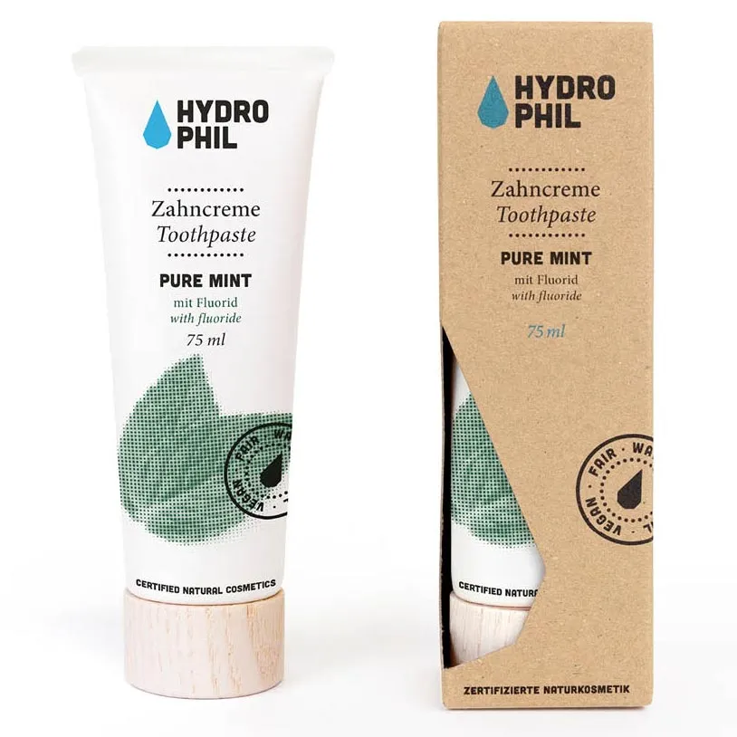 Hydrophil Natural Toothpaste - Pure Mint