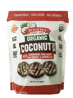 Jennies Organic Coconut Bites