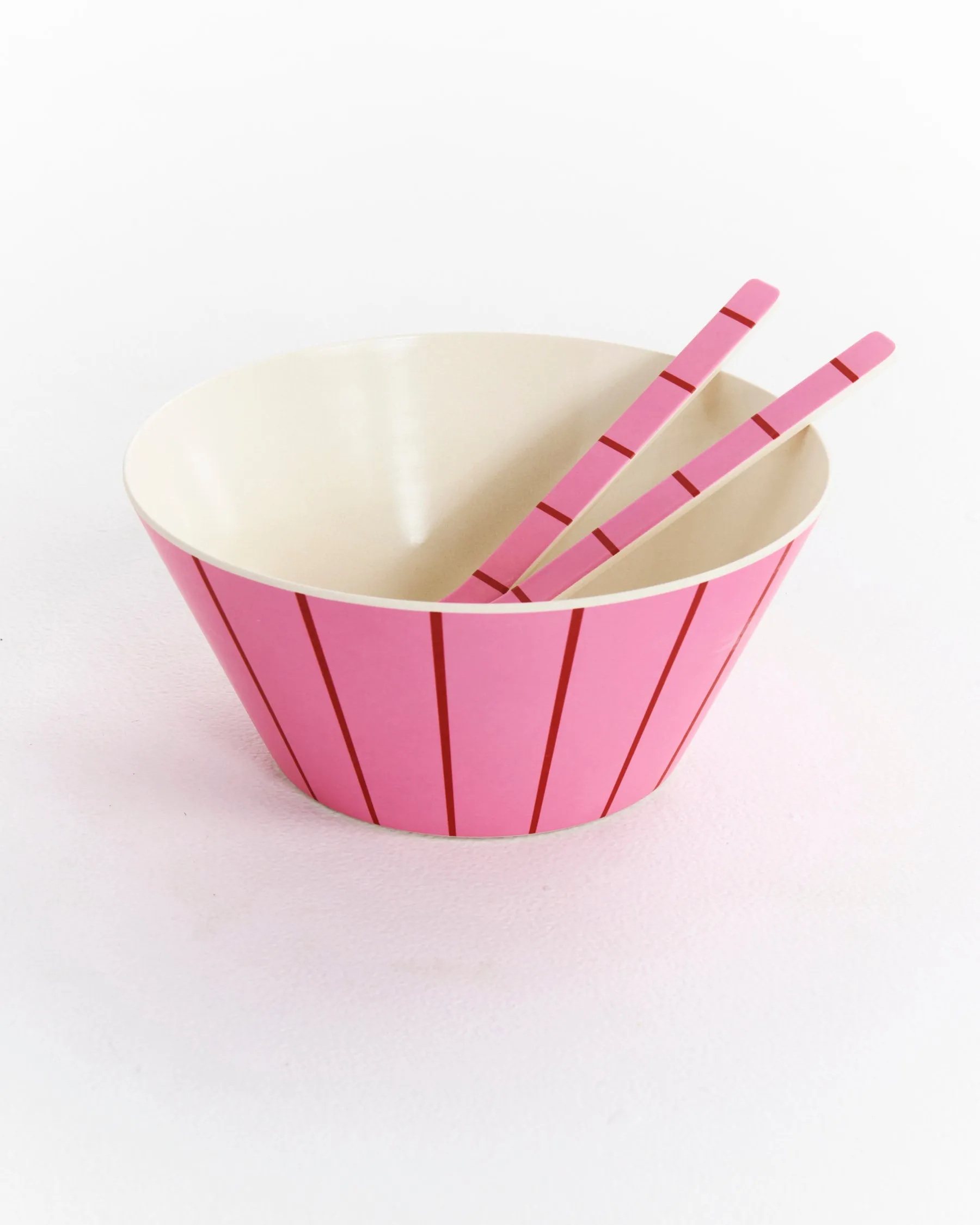 Kip & Co Iced Vovo Stripe Salad Bowl