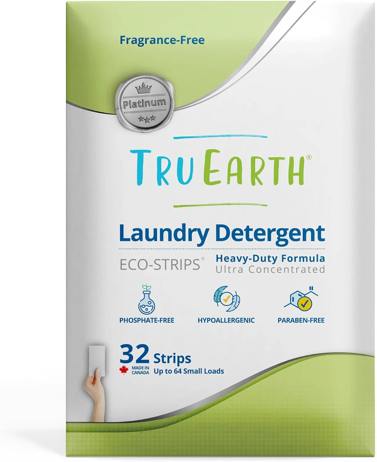 Laundry Detergent Sheets, Fragrance Free for Sensitive Skin 384 Sheets