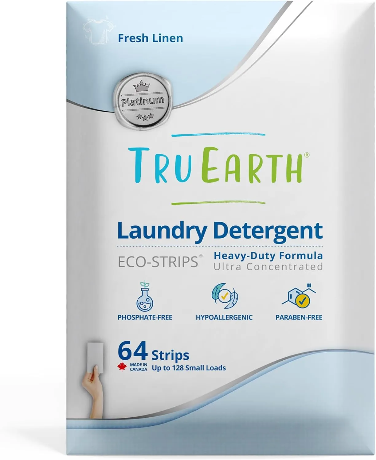 Laundry Detergent Sheets, Fragrance Free for Sensitive Skin 384 Sheets