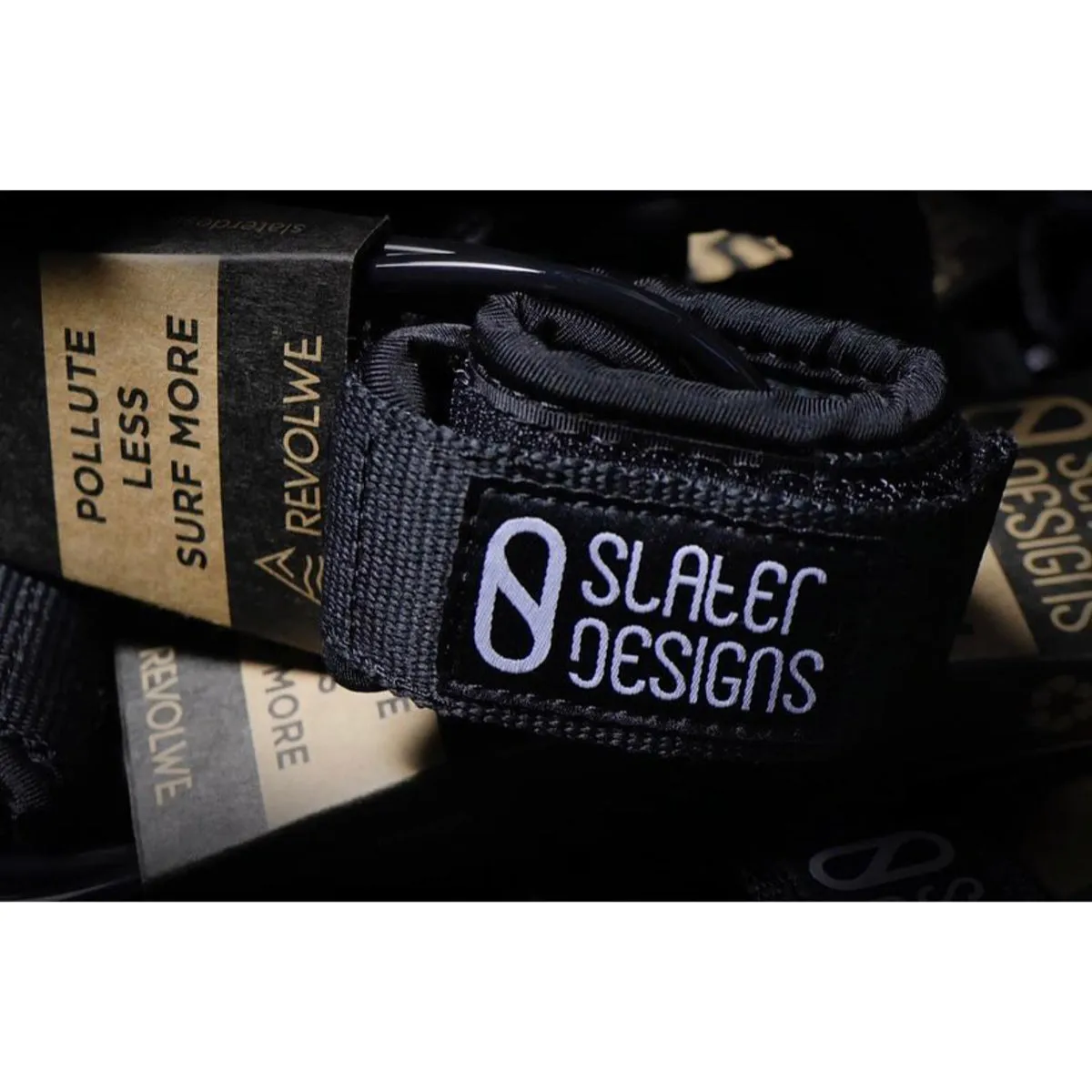 Leashes - Slater Designs - 6'0 Regular 7mm - Black