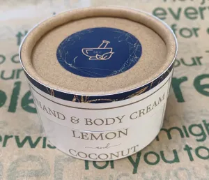 Lemon and Coconut Hand and Body cream