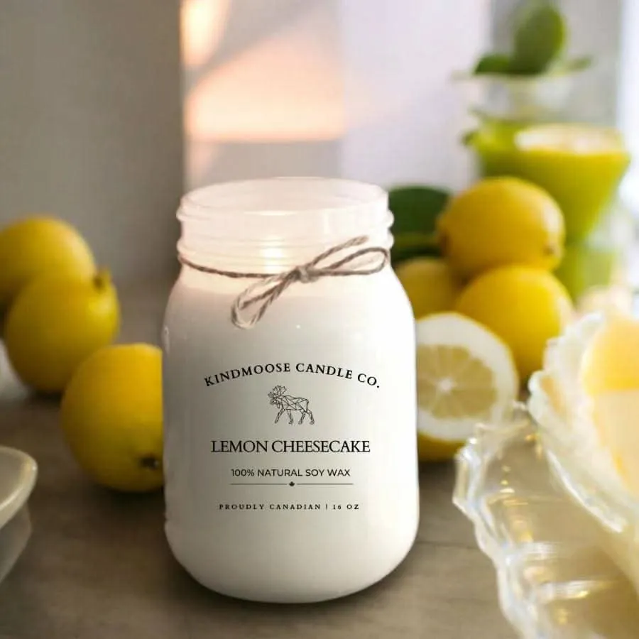 Lemon Cheesecake Soy Candle