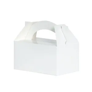 Lunch Box/Treat Box Classic White - Pack of 5