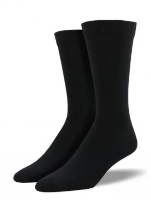 Men's Bamboo Solid Socks