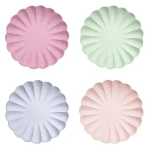 Multicolour Eco Large Plates (8 pack)