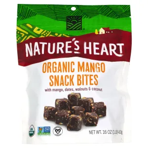 Nature's Heart Organic Mango Snack Bites