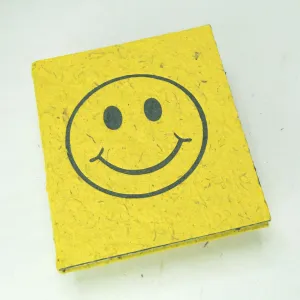 Pile-of-Smile - Happy Face - Yellow - Eco-friendly Journal