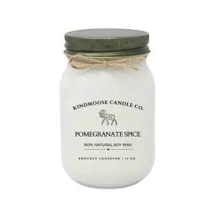 Pomegranate Spice Soy Candle