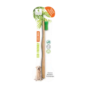 Pure and Natural Pet Organic Dental Solutions Bamboo Toothbrush