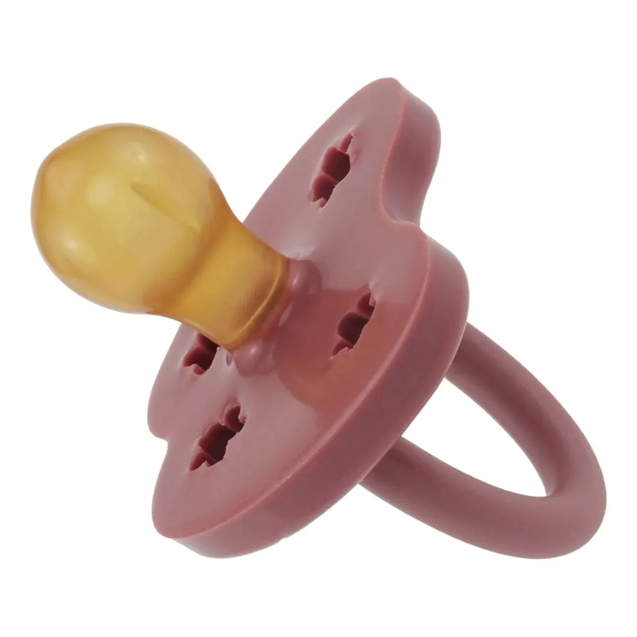 Rosewood Single Pack Round Pacifier