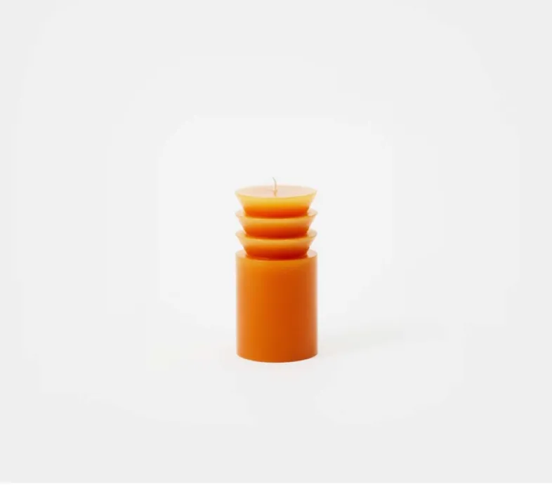 Small Terracotta Totem Candle