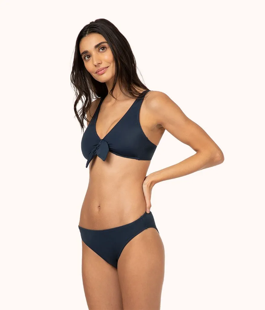 The Plunge Bralette: Navy