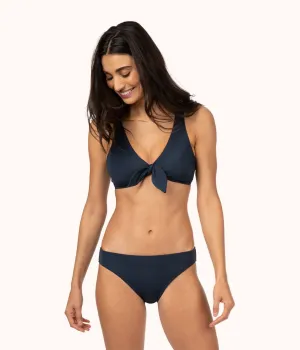 The Plunge Bralette: Navy