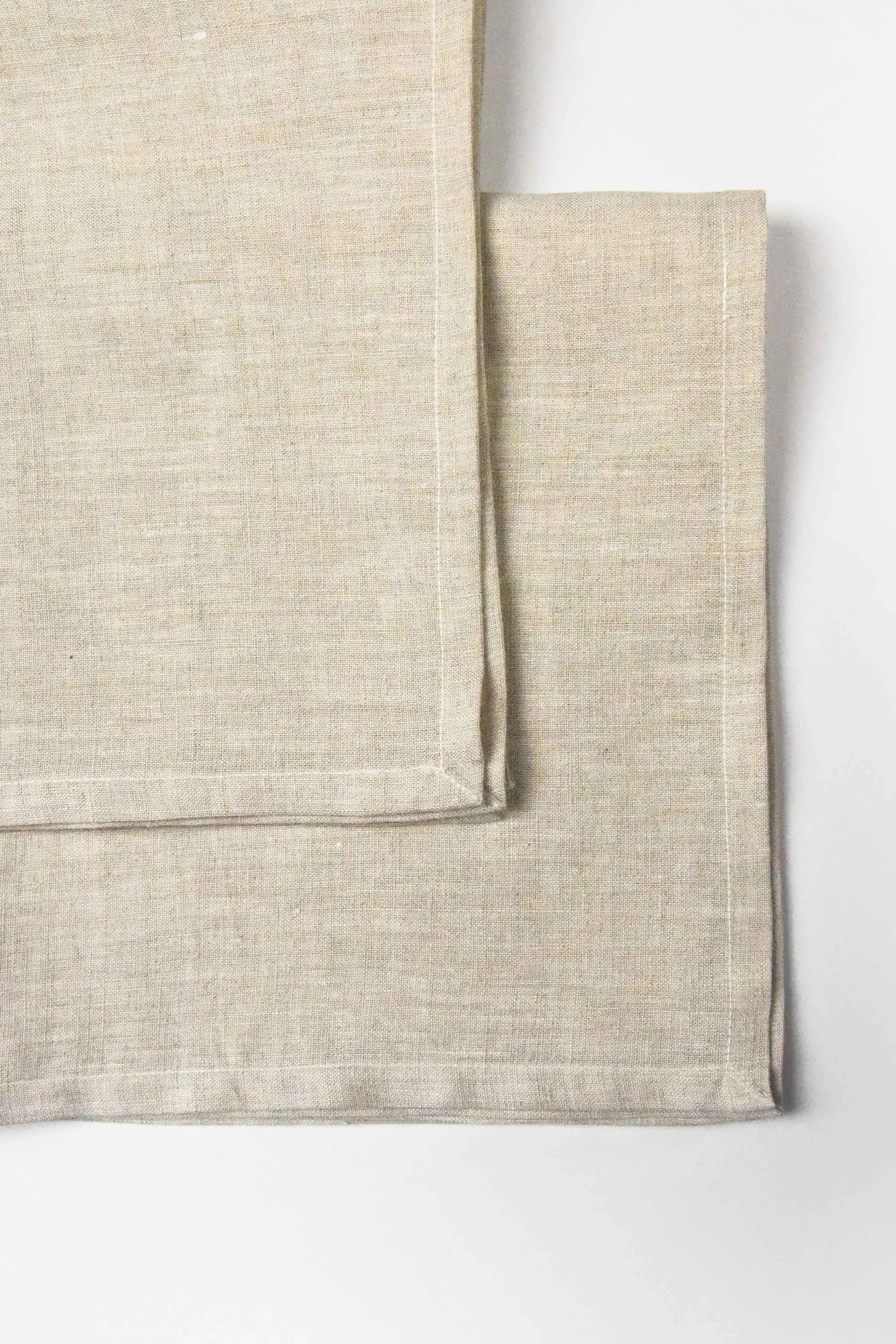 Undyed Organic Linen Napkins