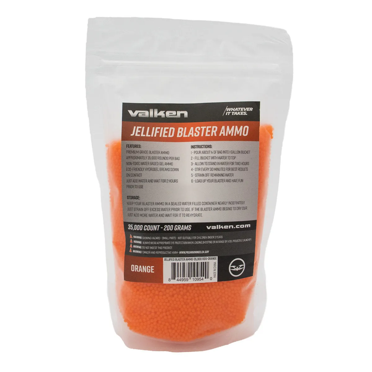 Valken Gel Blaster Ammo / Gellets - 35,000 Rounds