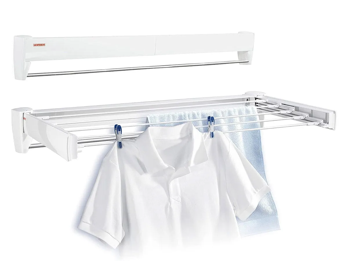 Wall Mount Telescoping Drying Rack